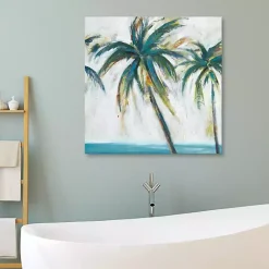 Best Kirklands Home Palms I Canvas Art Print, 35x35 in.