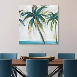 Best Kirklands Home Palms I Canvas Art Print, 35x35 in.