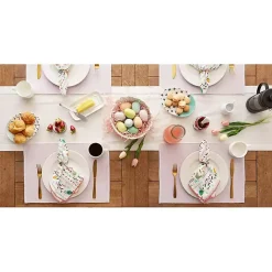 Hot Kirklands Home Pastel Lavender Fog Dobby Placemats, Set of 6 Purple