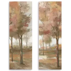 Outlet Kirklands Home Pastel Meadow Canvas Art Prints, Set of 2 Brown