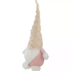 Hot Kirklands Home Pastel Pink Polka Dot Hat Gnome