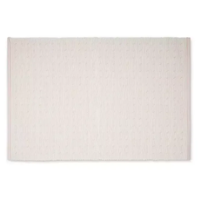 Clearance Kirklands Home Pastel Rose Dobby Placemats, Set of 6 Pink