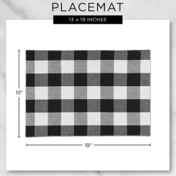 Clearance Kirklands Home Pastel Rose Dobby Placemats, Set of 6 Pink