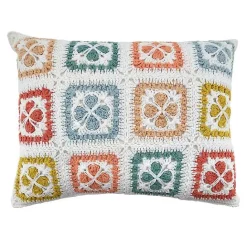 Best Kirklands Home Pastel Squares Accent Pillow