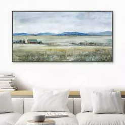 Sale Kirklands Home Patterson's Farm Framed Canvas Art Print Green