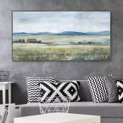 Sale Kirklands Home Patterson's Farm Framed Canvas Art Print Green