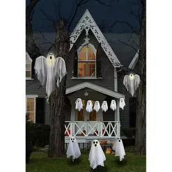 Best Kirklands Home 6-pc. Pre-Lit Ghost Family Decoration White