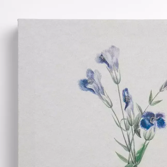 Clearance Kirklands Home Peace and Faith Floral Canvas Art Prints, Set of 2