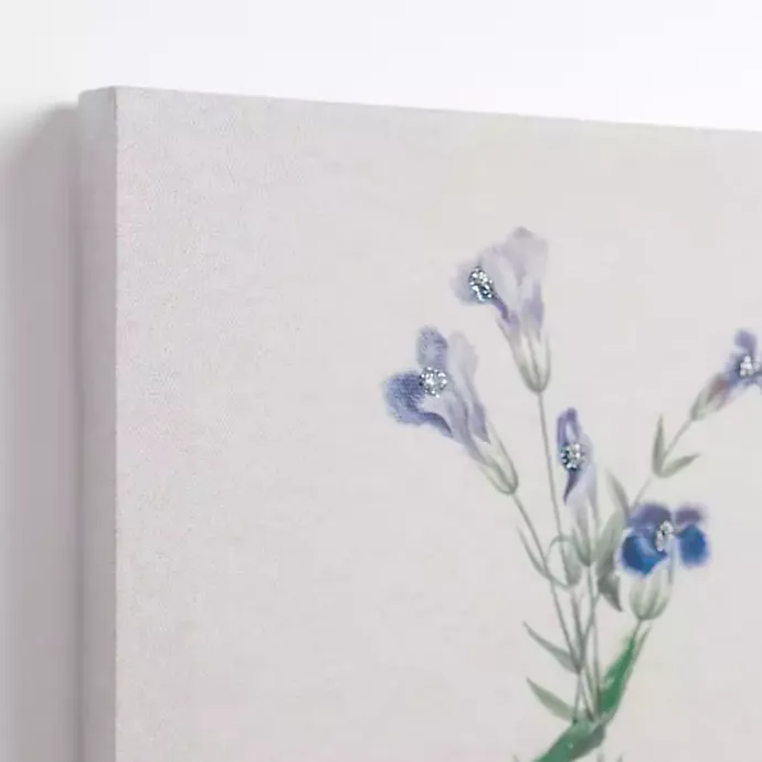 Clearance Kirklands Home Peace and Faith Floral Canvas Art Prints, Set of 2