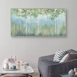 Best Kirklands Home Peaceful Oasis Framed Canvas Art Print Green