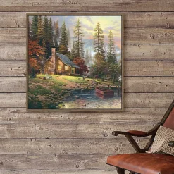 Kirklands Home Peaceful Retreat Framed Canvas Art Print