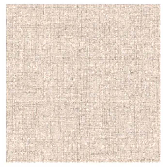 New Kirklands Home Peach Textured Faux Fabric Peel & Stick Wallpaper