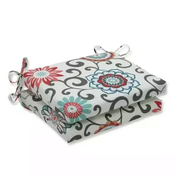 Best Kirklands Home Peachtini Pom Pom Play Seat Cushions, Set of 2