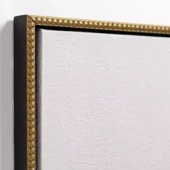 Outlet Kirklands Home Peacock Sketch Framed Canvas Art Print White