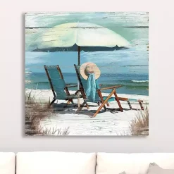 Clearance Kirklands Home Perfect Spot Canvas Art Print, 20x20 in. Blue