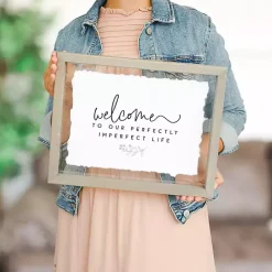 Online Kirklands Home Perfectly Imperfect Life Wall Plaque