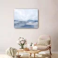 Clearance Kirklands Home Periwinkle Sea Canvas Art Print Blue