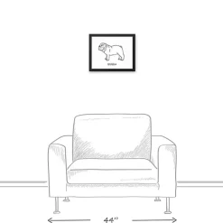 Outlet Kirklands Home Personalized Bulldog Framed Wall Plaque