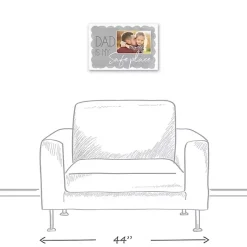 Outlet Kirklands Home Personalized Dad is My Safe Place Canvas Art Print