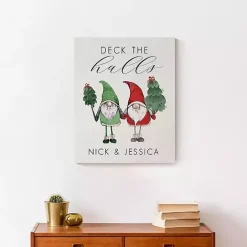 Sale Kirklands Home Personalized Deck the Halls Gnome Wall Plaque