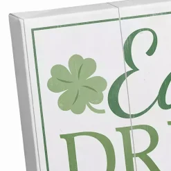 Online Kirklands Home Personalized Eat Drink and Be Irish Canvas Print