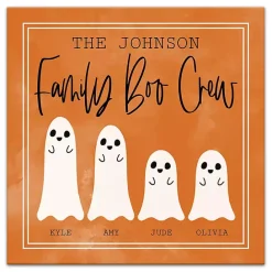 Outlet Kirklands Home Personalized Family Boo Crew Halloween Wall Art