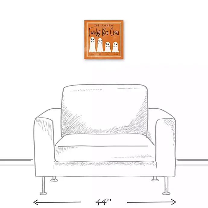 Outlet Kirklands Home Personalized Family Boo Crew Halloween Wall Art