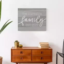 Online Kirklands Home Personalized Family Dated Canvas Wall Art