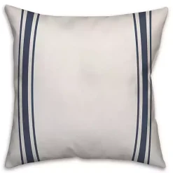 Best Kirklands Home Personalized Farmhouse Stripe Monogram Pillow