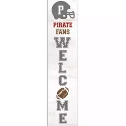 Best Kirklands Home Personalized Football Fans Welcome Porch Board