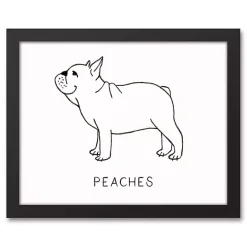 Best Kirklands Home Personalized French Bulldog Framed Wall Plaque