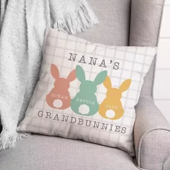 Best Kirklands Home Personalized Grandbunnies Indoor/Outdoor Pillow
