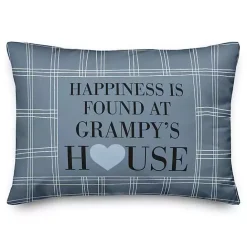 Sale Kirklands Home Personalized Happiness Found Here Outdoor Pillow
