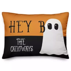 New Kirklands Home Personalized Hey Boo Ghost Halloween Pillow