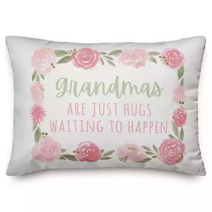 Sale Kirklands Home Personalized Hugs Waiting to Happen Pillow