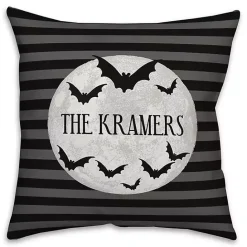 Outlet Kirklands Home Personalized Moonlit Bats Outdoor Throw Pillow