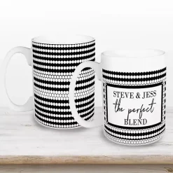 Sale Kirklands Home Personalized Perfect Blend Mugs, Set of 2