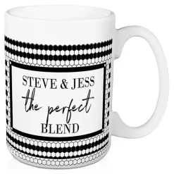 Sale Kirklands Home Personalized Perfect Blend Mugs, Set of 2