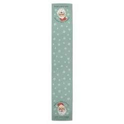 Best Kirklands Home Personalized Retro Santa Table Runner, 90 in. Blue