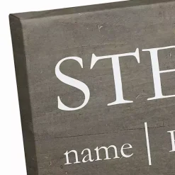 Outlet Kirklands Home Personalized Stepdad Definition Canvas Wall Plaque