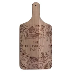 Sale Kirklands Home Personalized Vintage Bunnies Walnut Serving Board Brown