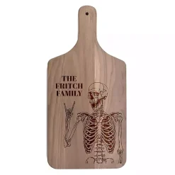 Best Kirklands Home Personalized Walnut Rockin Skeleton Cutting Board Brown
