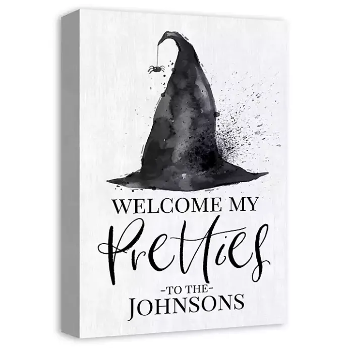Best Kirklands Home Personalized Witch Hat Halloween Wall Art