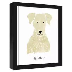 Outlet Kirklands Home Personalized Yellow Labrador Canvas Wall Plaque