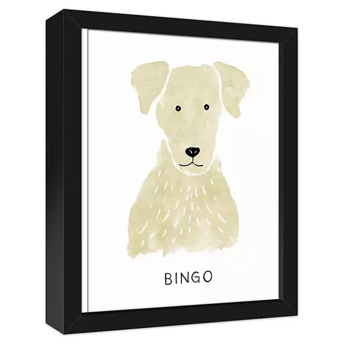 Outlet Kirklands Home Personalized Yellow Labrador Canvas Wall Plaque
