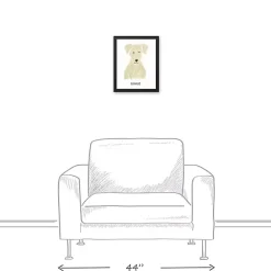 Outlet Kirklands Home Personalized Yellow Labrador Canvas Wall Plaque