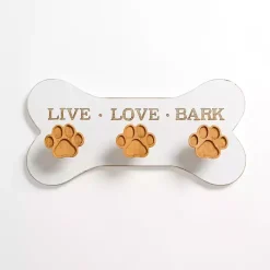 Clearance Kirklands Home Pet Paw Print Wooden Wall Hooks