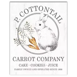 Best Kirklands Home Peter Cottontail Carrot Company Canvas Art Print
