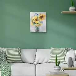 Sale Kirklands Home Petite Fleurs Sunflower II Canvas Art Print, 16x20
