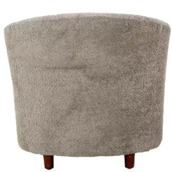 Sale Kirklands Home Pewter Boucle Parker Club Chair Gray